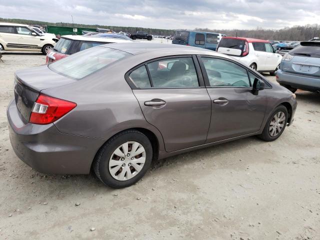 Photo 3 from auction – 2012 HONDA CIVIC LX with VIN 19XFB2F50CE384960