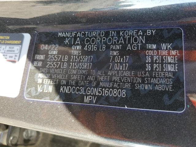 Photo 14 from auction – 2022 KIA NIRO S with VIN KNDCC3LG0N5160808