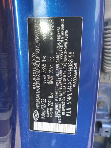 Photo 12 from auction – 2023 HYUNDAI ELANTRA SE with VIN 5NPLM4AG9PH088158