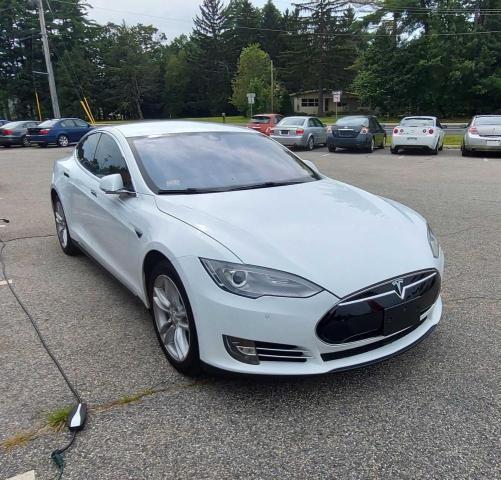 TESLA MODEL S 2014 with VIN 5YJSA1H13EFP61154 - Photo from auction