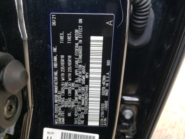 Photo 14 from auction – 2021 TOYOTA HIGHLANDER with VIN 5TDZZRAH2MS074464