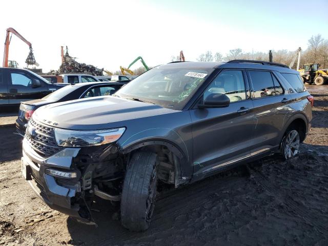 FORD EXPLORER X 2021 with VIN 1FMSK8DH7MGA77166 - Photo from auction