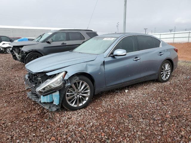 INFINITI Q50 LUXE 2018 with VIN JN1EV7AP5JM366206 - Photo from auction