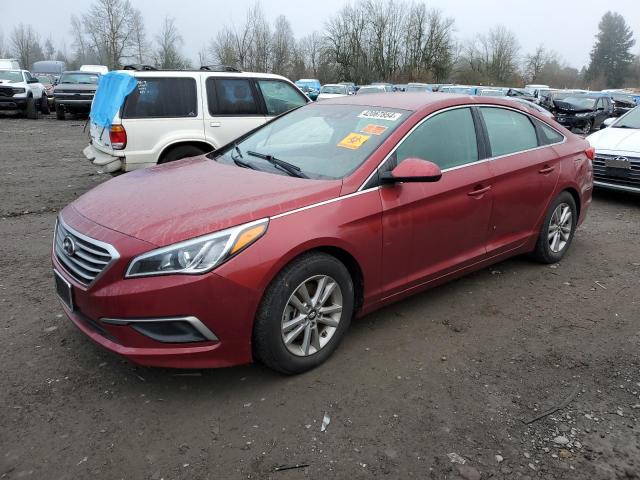 HYUNDAI SONATA SE 2016 with VIN 5NPE24AF3GH383746 - Photo from auction