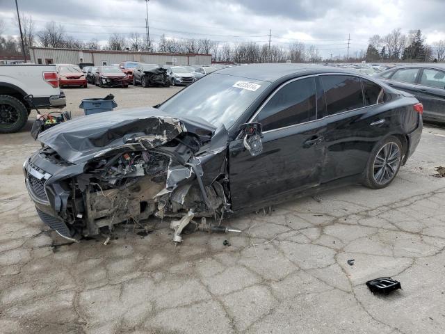 INFINITI Q50 PREMIU 2016 with VIN JN1EV7AR7GM340409 - Photo from auction