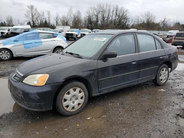 HONDA CIVIC LX 2002 with VIN 2HGES16592H535126 - Photo from auction