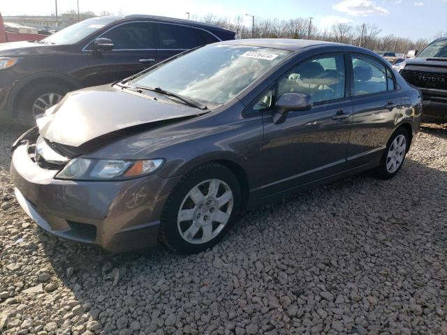 HONDA CIVIC LX 2011 with VIN 19XFA1F54BE019239 - Photo from auction
