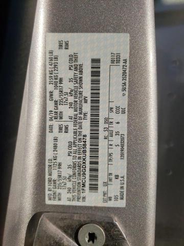 Photo 14 from auction – 2019 FORD ESCAPE SE with VIN 1FMCU9GDXKUB58478