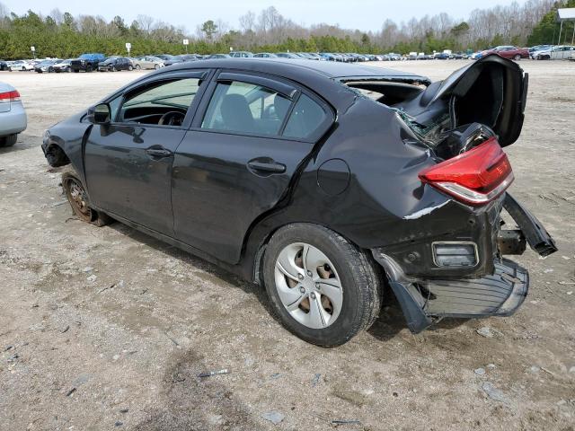 Photo 2 from auction – 2013 HONDA CIVIC LX with VIN 2HGFB2F52DH555294