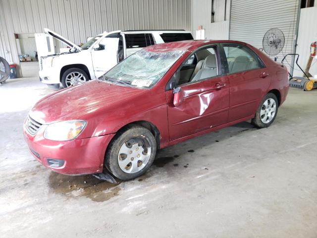 KIA SPECTRA EX 2009 with VIN KNAFE221X95647449 - Photo from auction