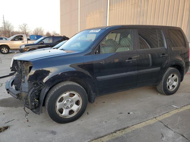 HONDA PILOT LX 2012 with VIN 5FNYF4H2XCB056659 - Photo from auction