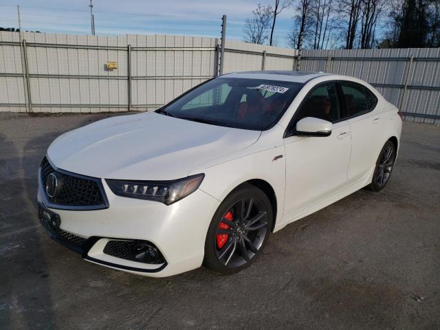 ACURA TLX TECH+A 2018 with VIN 19UUB2F60JA011998 - Photo from auction