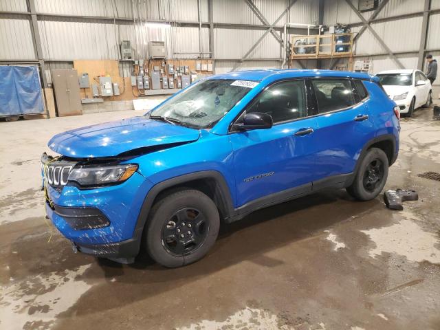 JEEP COMPASS SP 2022 with VIN 3C4NJCAB8NT145916 - Photo from auction