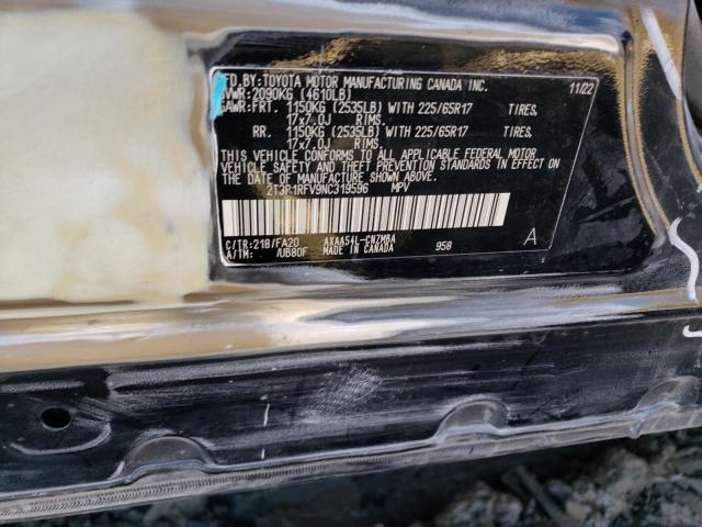 Photo 14 from auction – 2022 TOYOTA RAV4 XLE with VIN 2T3P1RFV9NC319596