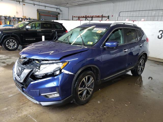 NISSAN ROGUE S 2018 with VIN 5N1AT2MVXJC732936 - Photo from auction
