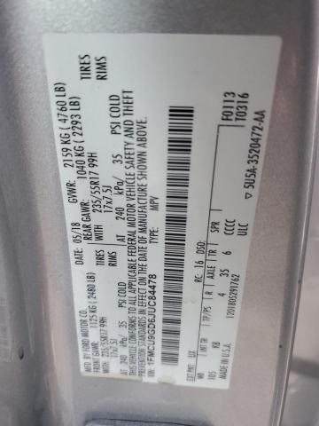 Photo 14 from auction – 2018 FORD ESCAPE SE with VIN 1FMCU9GD6JUC84478