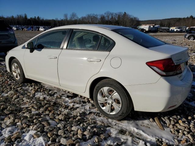 Photo 2 from auction – 2014 HONDA CIVIC LX with VIN 2HGFB2F59EH530345