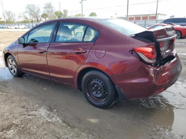 Photo 2 from auction – 2013 HONDA CIVIC LX with VIN 2HGFB2F58DH585092