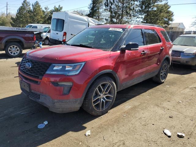 Photo 1 from auction – 2018 FORD EXPLORER S with VIN 1FM5K8GT2JGC27564