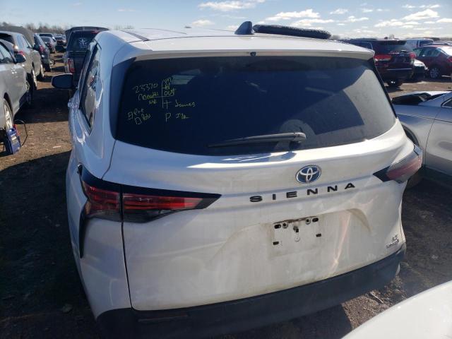 Photo 6 from auction – 2021 TOYOTA SIENNA LE with VIN 5TDKRKEC0MS037839