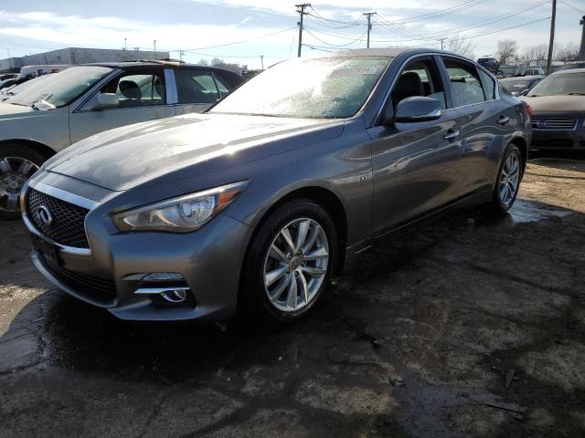 INFINITI Q50 BASE 2015 with VIN JN1BV7AR0FM409166 - Photo from auction