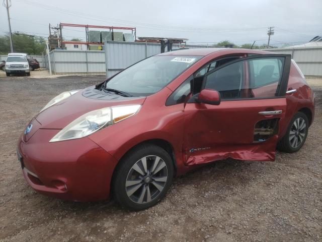 NISSAN LEAF S 2015 with VIN 1N4AZ0CP4FC325024 - Photo from auction