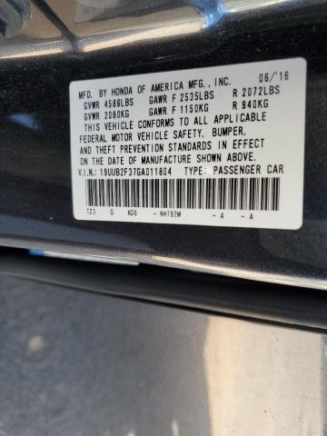 صورة رقم 12 من المزاد - 2016 ACURA TLX مع VIN 19UUB2F37GA011804
