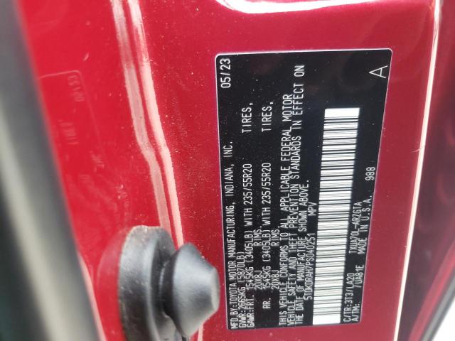 Photo 14 from auction – 2023 TOYOTA HIGHLANDER with VIN 5TDKDRAH7PS040251