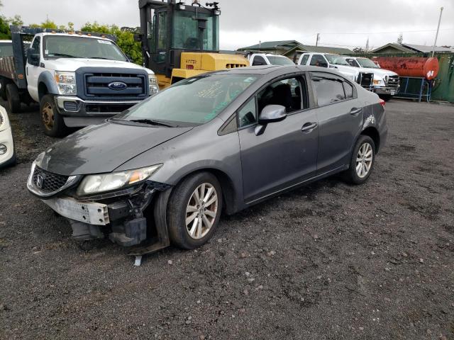 HONDA CIVIC EX 2013 with VIN 2HGFB2F80DH520828 - Photo from auction