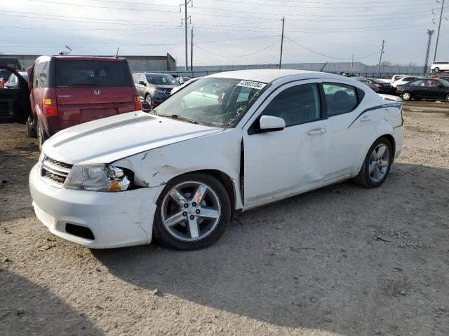 DODGE AVENGER SX 2012 with VIN 1C3CDZCB6CN287052 - Photo from auction