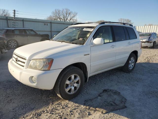 TOYOTA HIGHLANDER 2003 with VIN JTEHF21A430113731 - Photo from auction