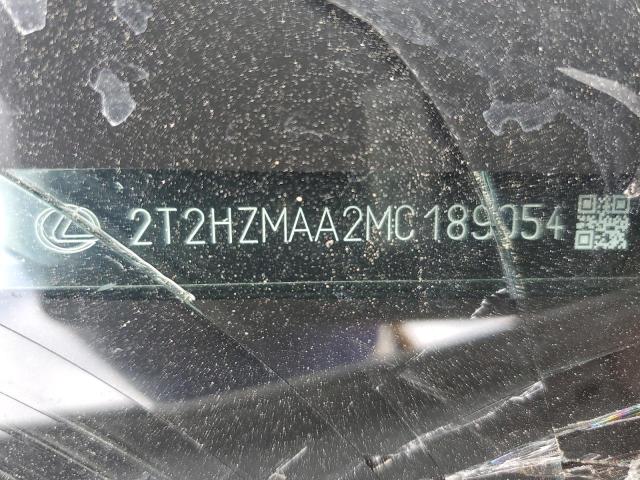 Photo 14 from auction – 2021 LEXUS RX 350 with VIN 2T2HZMAA2MC189054