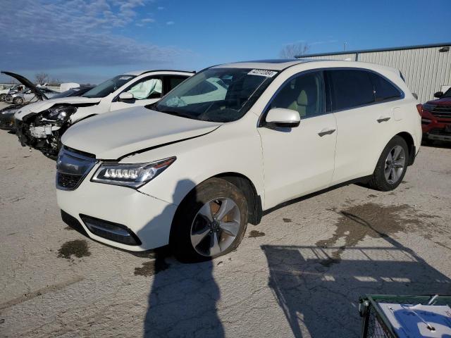 ACURA MDX 2016 with VIN 5FRYD4H23GB034495 - Photo from auction