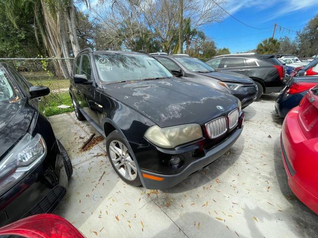 BMW X3 3.0SI 2007 with VIN WBXPC93497WF01085 - Photo from auction