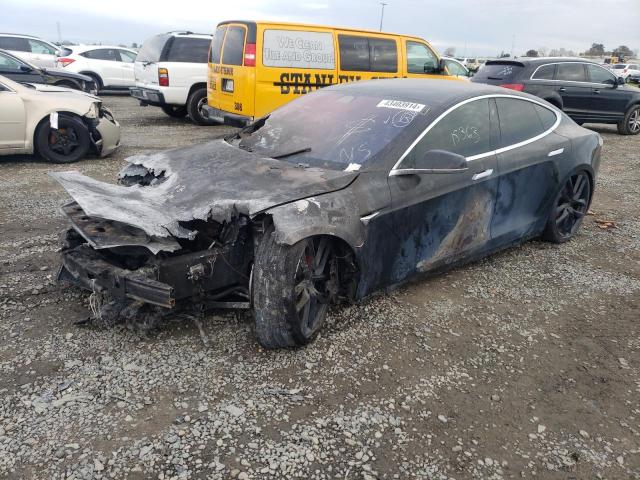 TESLA MODEL S 2018 with VIN 5YJSA1E44JF272979 - Photo from auction