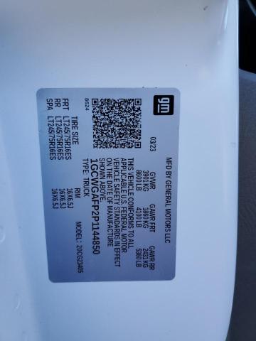 Photo 14 from auction – 2023 CHEVROLET EXPRESS G2 with VIN 1GCWGAFP2P1144850