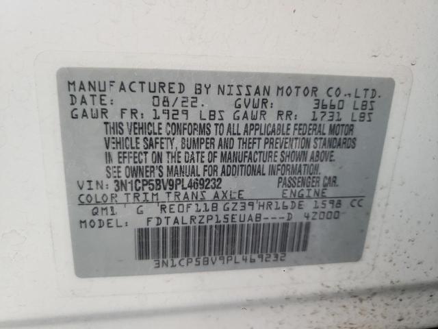 Photo 14 from auction – 2023 NISSAN KICKS S with VIN 3N1CP5BV9PL469232