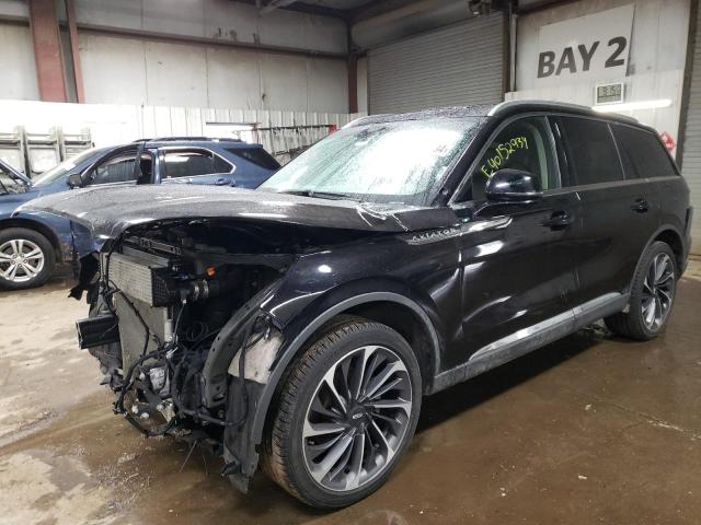 LINCOLN AVIATOR RE 2021 with VIN 5LM5J7XC6MGL05049 - Photo from auction