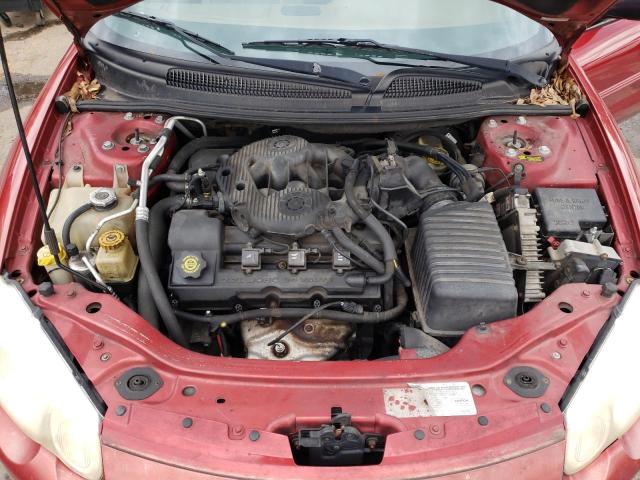 Photo 11 from auction – 2004 CHRYSLER SEBRING LX with VIN 1C3EL45R24N199271