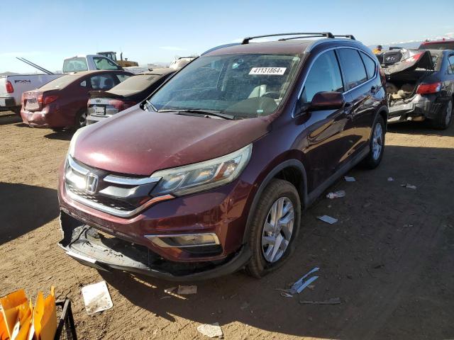 HONDA CR-V EXL 2016 with VIN 5J6RM4H70GL038075 - Photo from auction