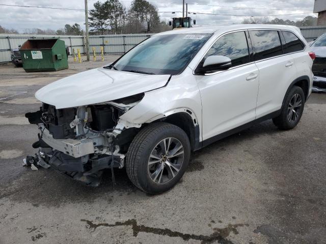 TOYOTA HIGHLANDER 2019 with VIN 5TDZZRFH8KS361703 - Photo from auction