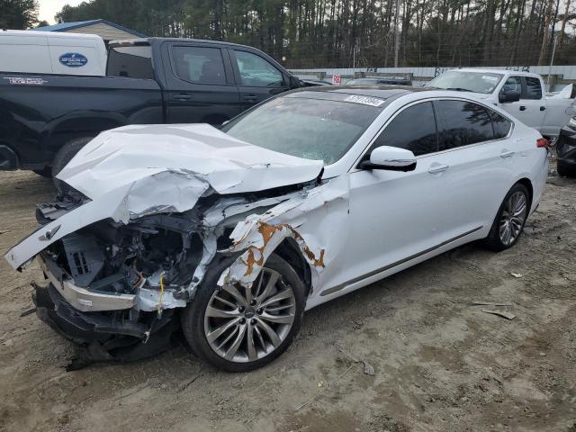 GENESIS G80 ULTIMA 2018 with VIN KMHGN4JF4JU245917 - Photo from auction