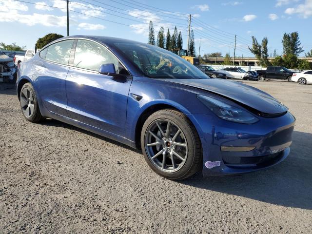 Photo 4 from auction – 2021 TESLA MODEL 3 with VIN 5YJ3E1EB2MF078169