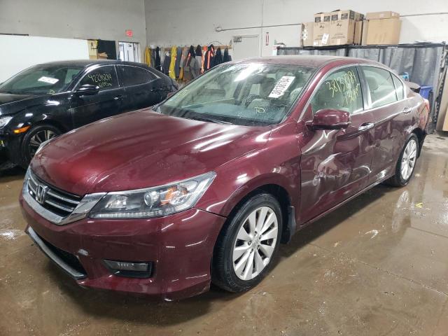 HONDA ACCORD EXL 2015 with VIN 1HGCR2F81FA046808 - Photo from auction