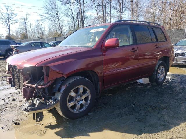 TOYOTA HIGHLANDER 2007 with VIN JTEHP21A270227262 - Photo from auction