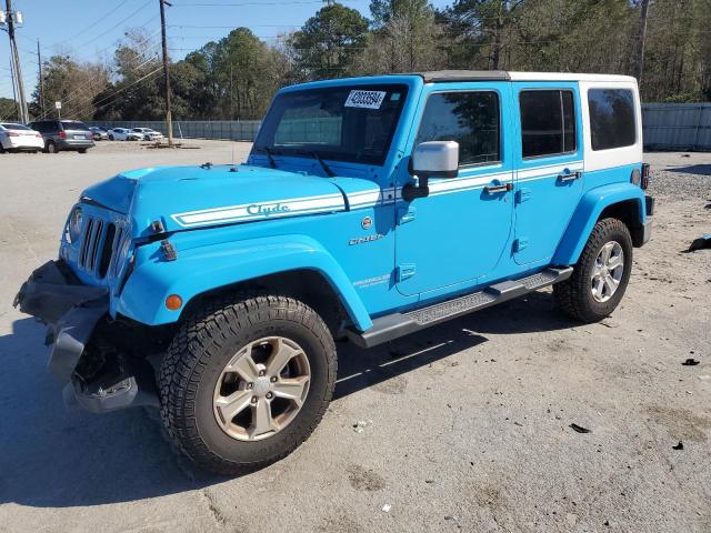 JEEP WRANGLER U 2017 with VIN 1C4BJWEG1HL640131 - Photo from auction