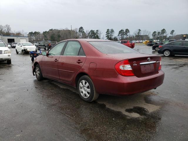 Photo 2 from auction – 2002 TOYOTA CAMRY LE with VIN 4T1BE32K42U018406