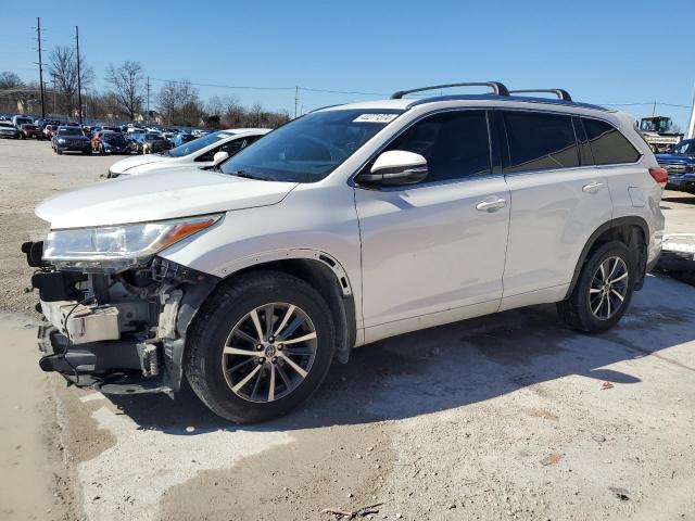 TOYOTA HIGHLANDER 2018 with VIN 5TDJZRFHXJS490523 - Photo from auction