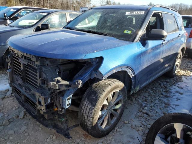 FORD EXPLORER X 2021 with VIN 1FMSK8DH9MGC17444 - Photo from auction