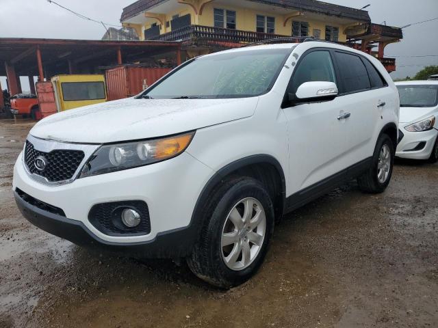 KIA SORENTO LX 2013 with VIN 5XYKT4A11DG409669 - Photo from auction